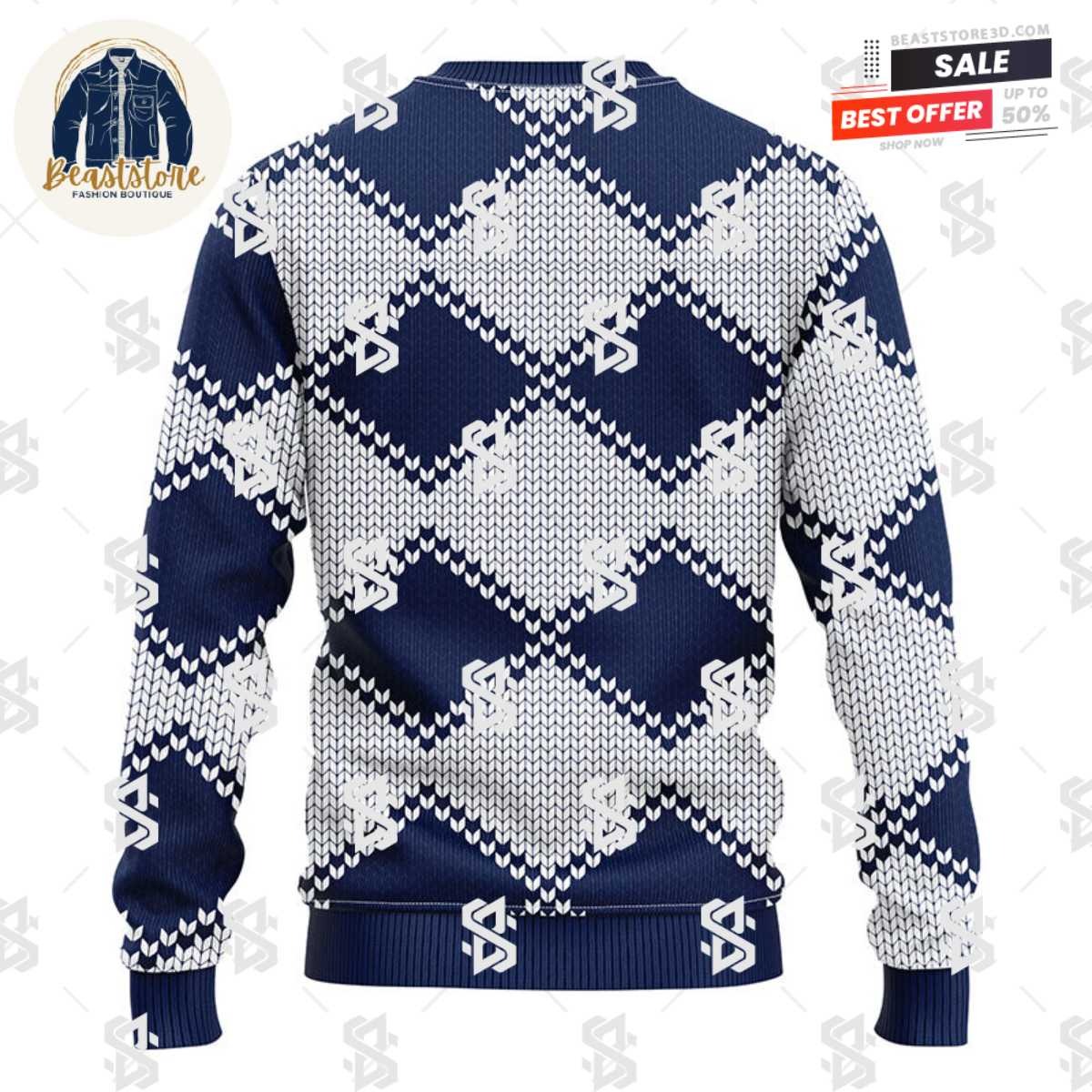 Auburn Tigers Pub Dog Christmas Ugly Sweater