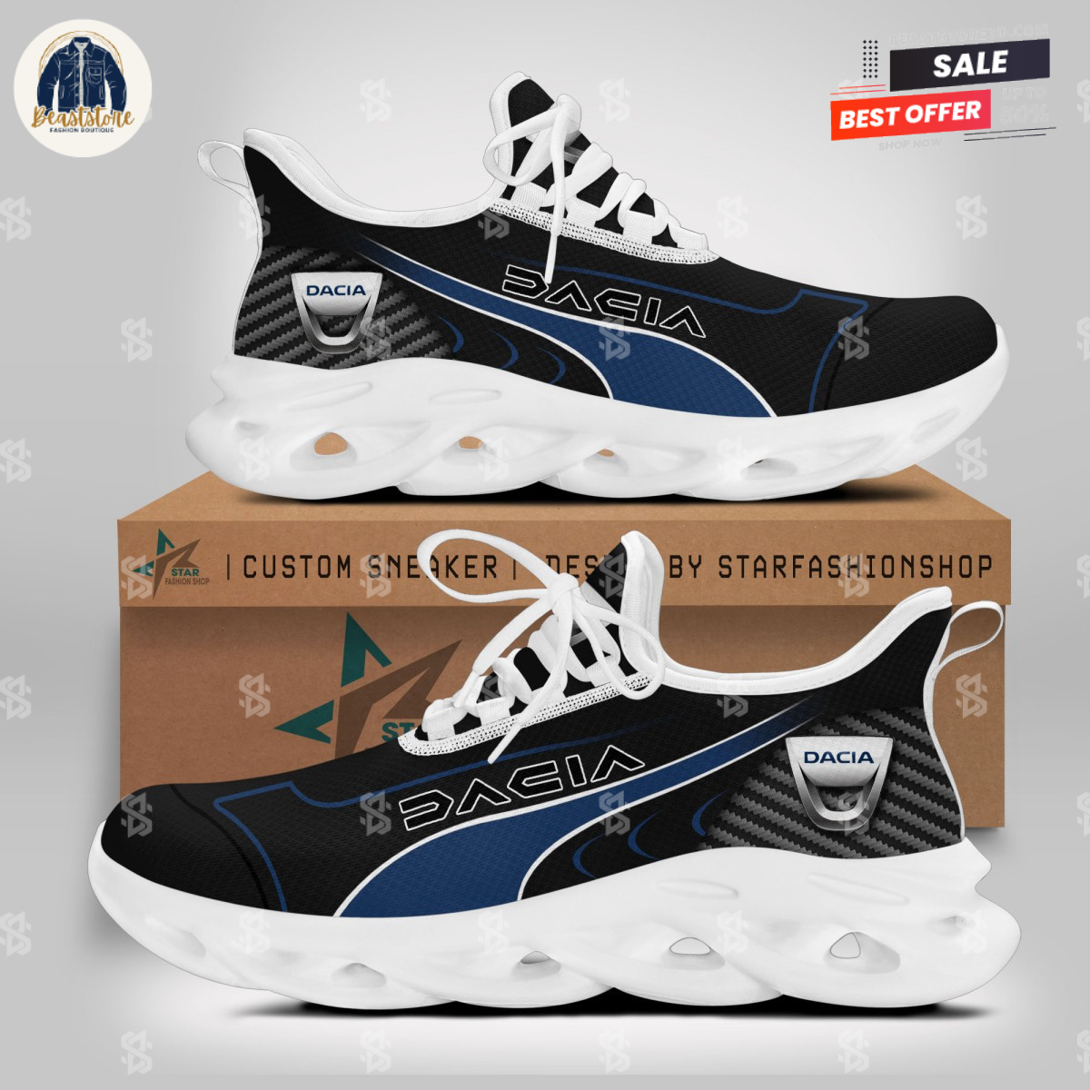Automobile Dacia Logo Max Soul Shoes