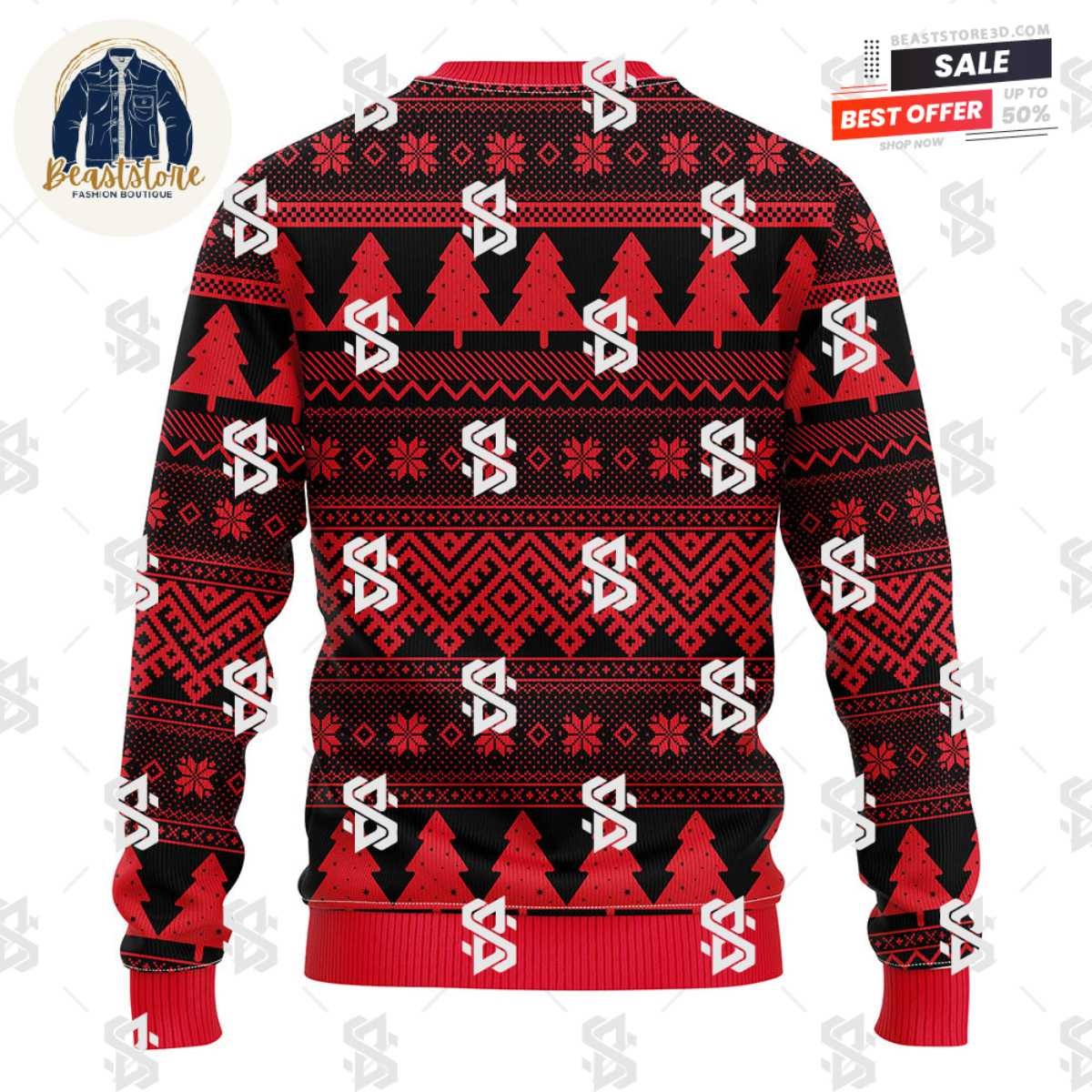 Chicago Blackhawks Christmas Ugly Sweater