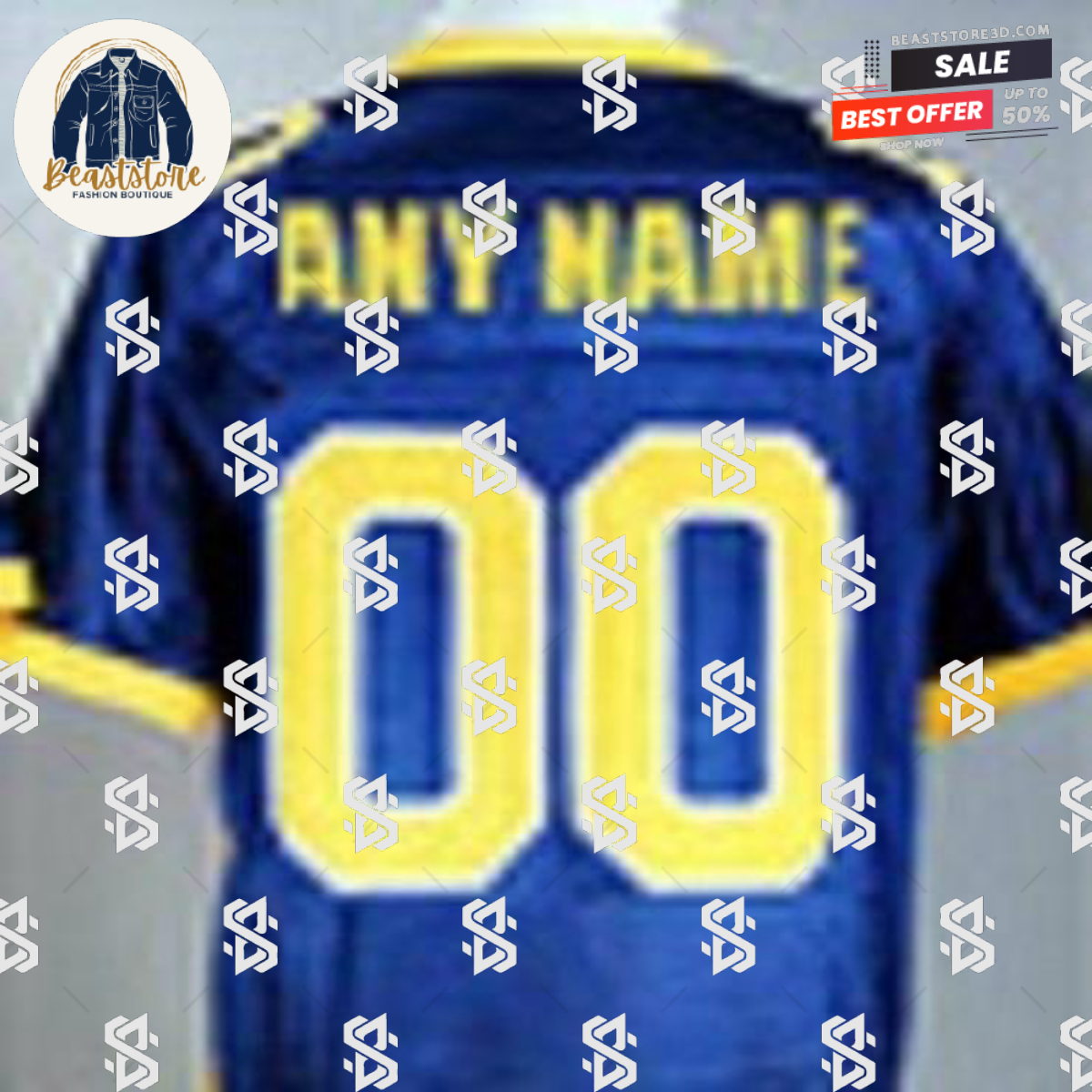 Custom California Golden Bears Jersey College Football Blue