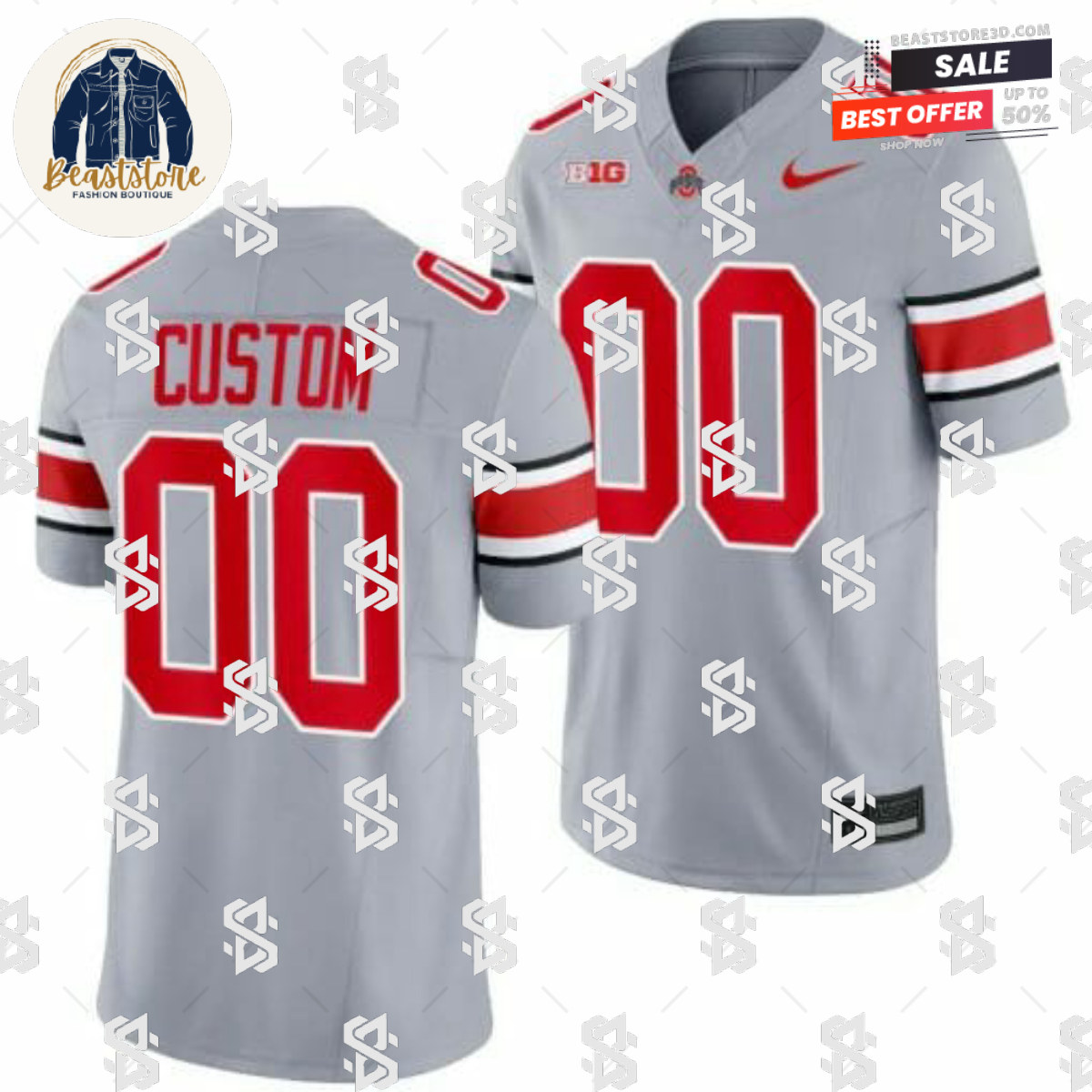 Custom Ohio State Buckeyes Jersey Name and Number Alternate Gary Limited College Football 2023