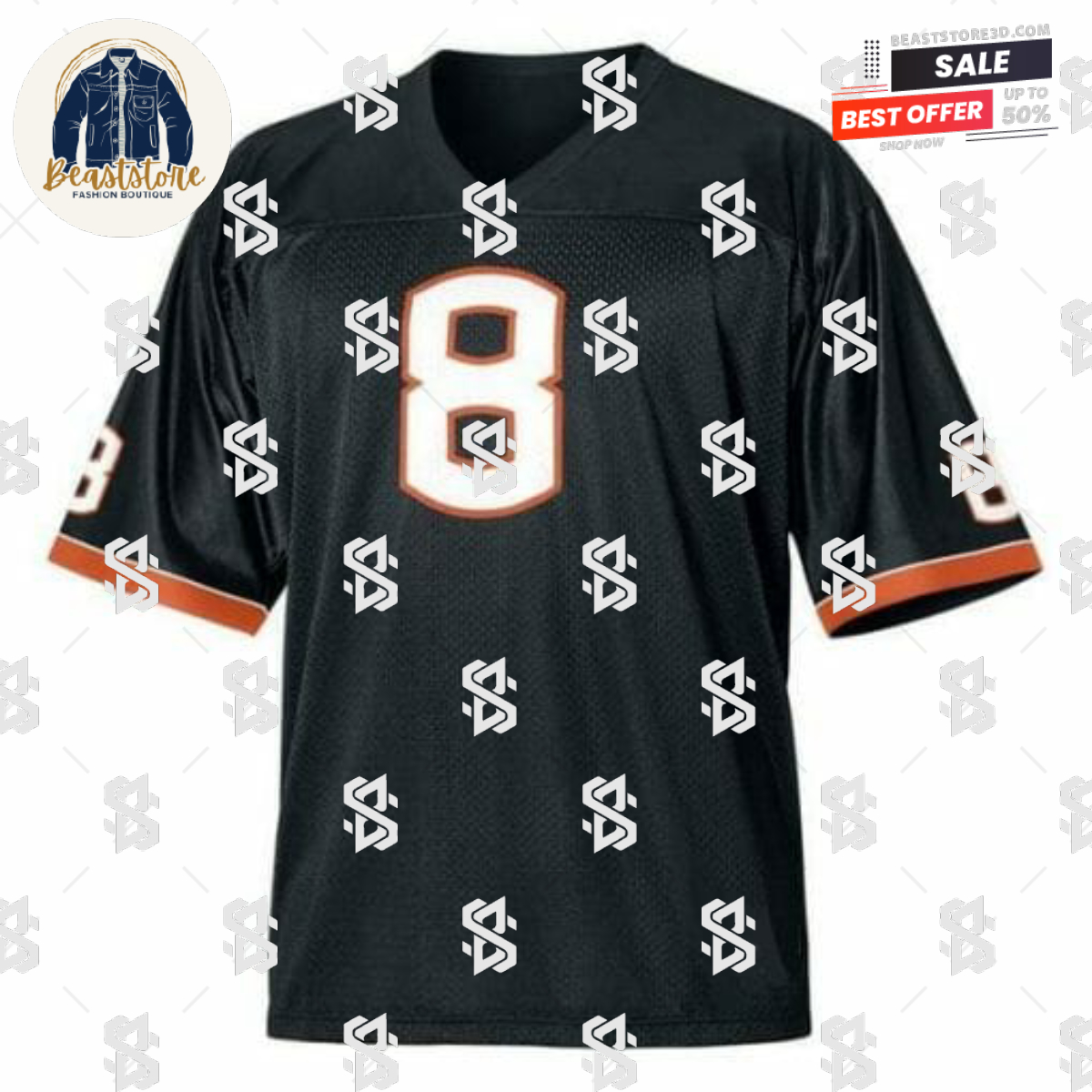 Custom Oregon Football Jersey Name Number Black
