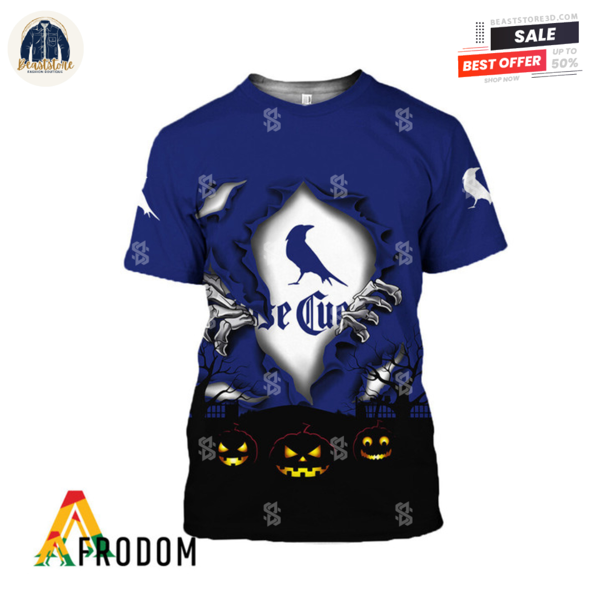 Jose Cuervo Horror Night Halloween T-shirt 3D
