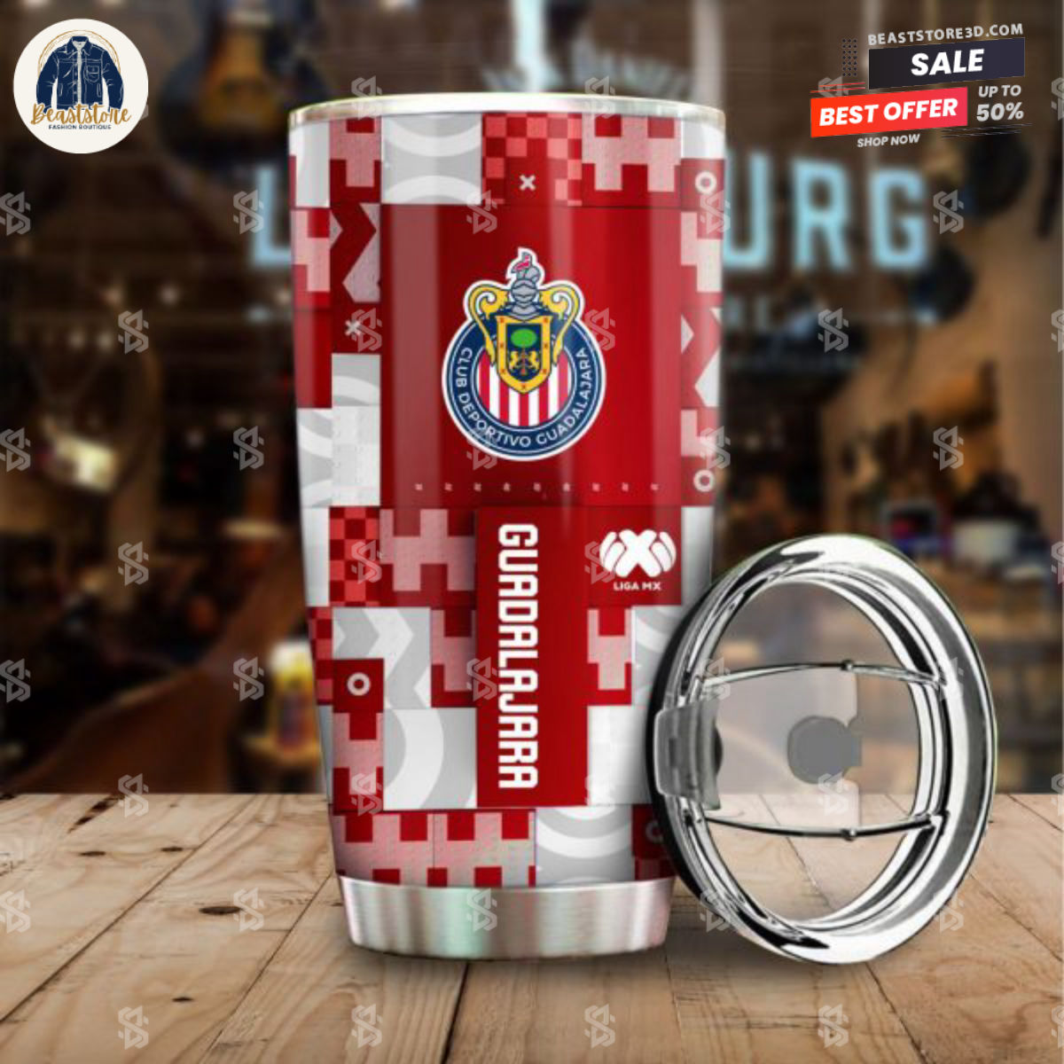 Liga MX C.D. Guadalajara Customized Tumbler