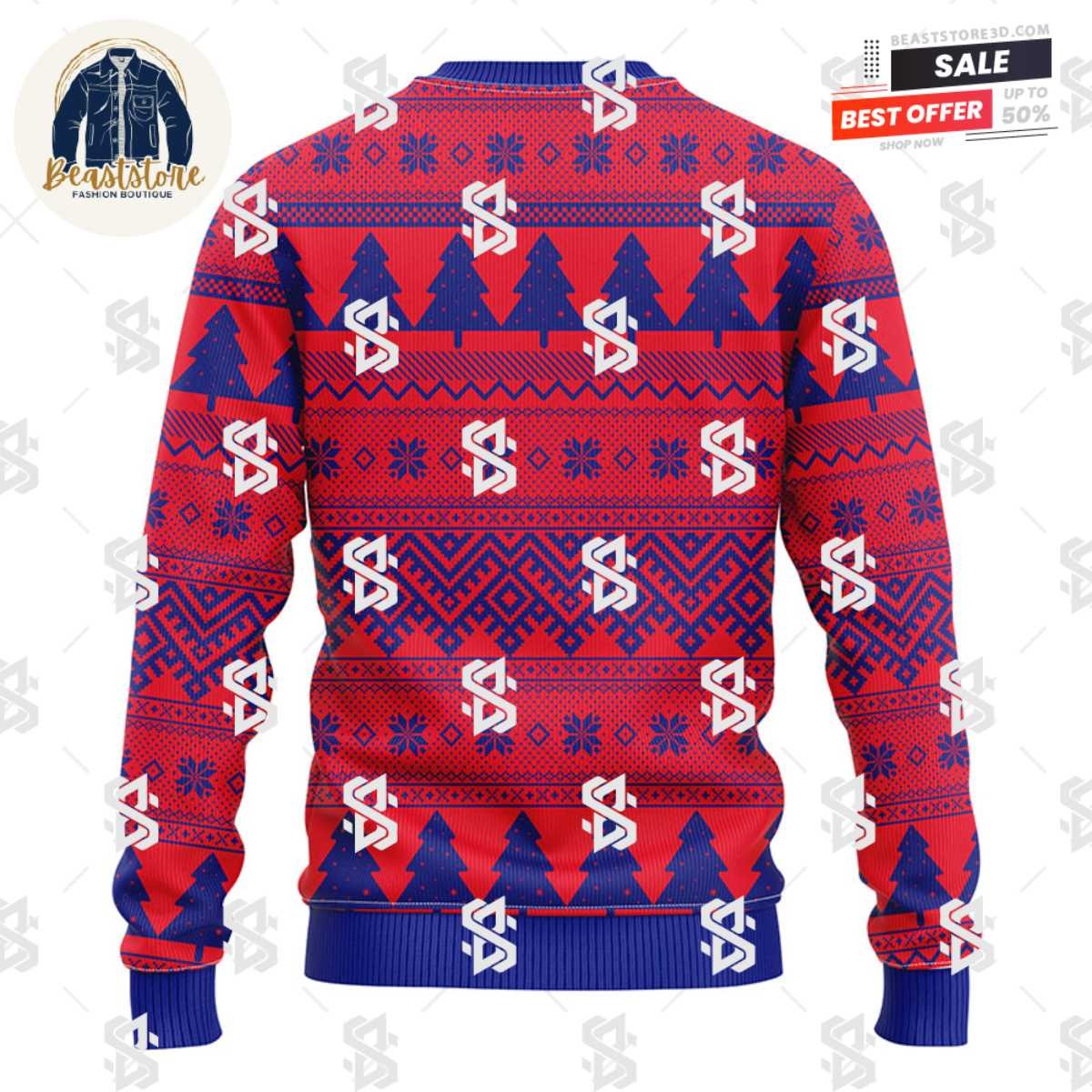 Montreal Canadians Minion Christmas Ugly Sweater