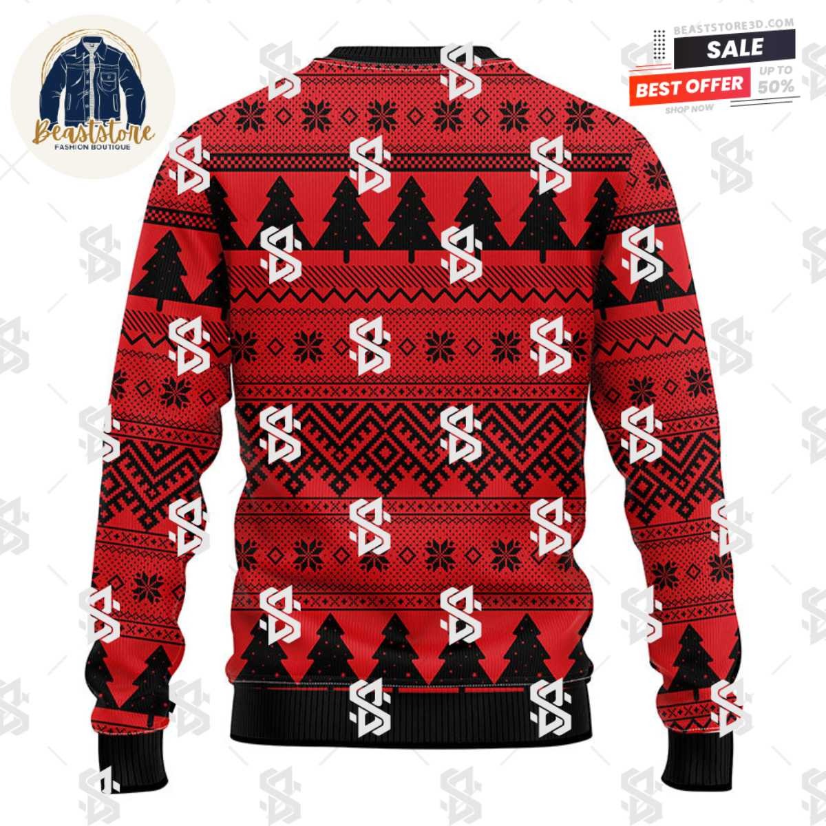 New Jersey Devils Tree Ball Christmas Ugly Sweater