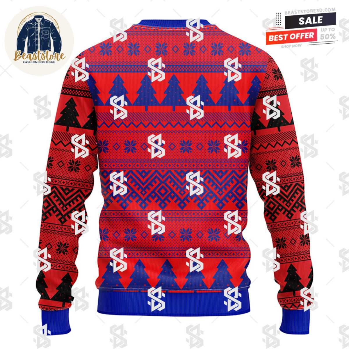 New York Rangers Christmas Ugly Sweater