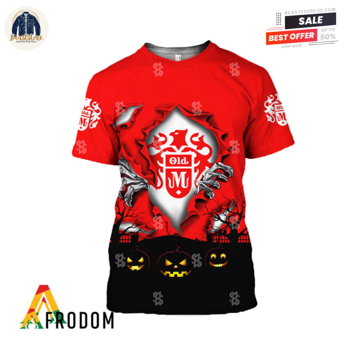 Old Milwaukee Horror Night Halloween T-shirt 3D