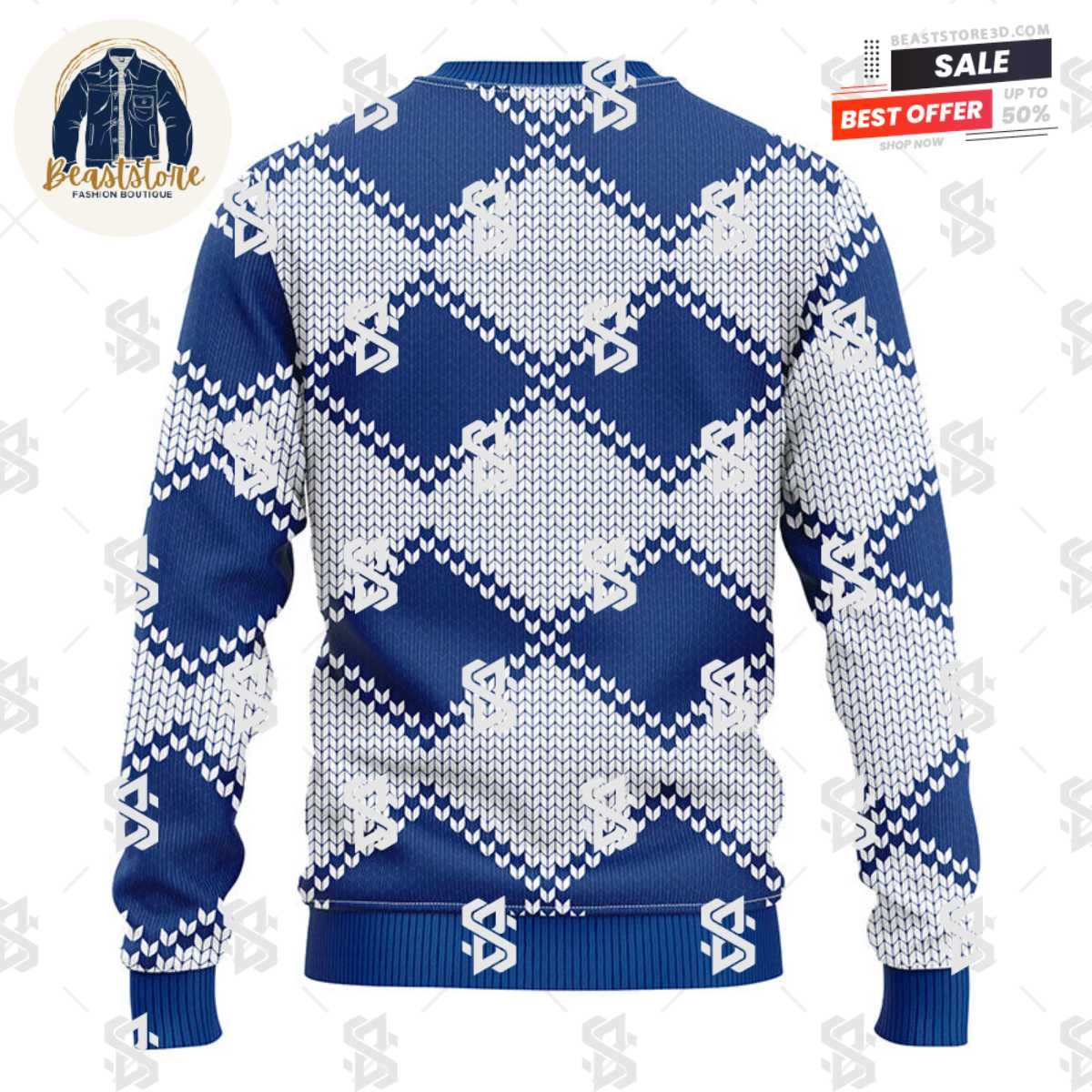 Vancouver Canucks Pub Dog Christmas Ugly Sweater