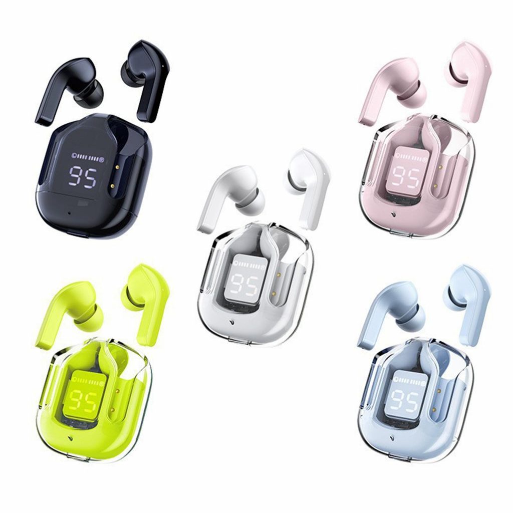 Wireless Earbuds LED Display Bluetooth Headphones for Running Office tại Pretty Cosmetics5 Wireless Earbuds LED Display Bluetooth Headphones for Running Office tại Pretty Cosmetics5