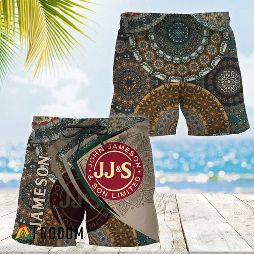 Boho Mandala Jameson Hawaiian Short