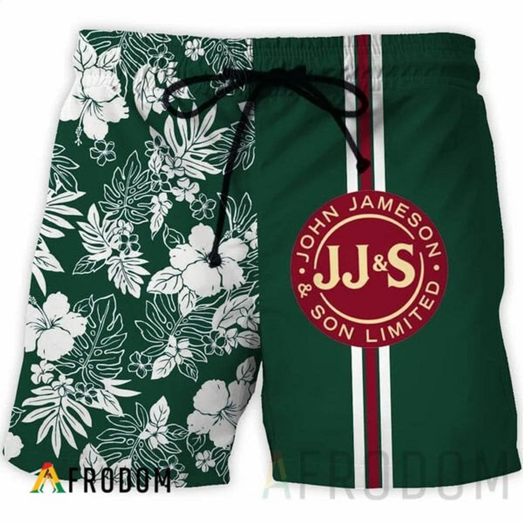Jameson Tropical Flower Hawaiian Short