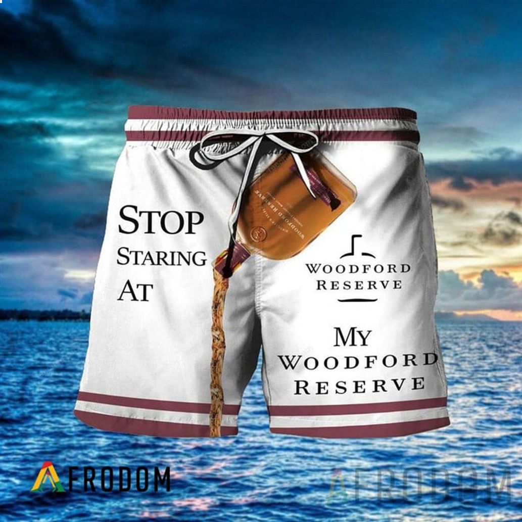 Stop Staring At My Woodford Reserve Hawaiian Short