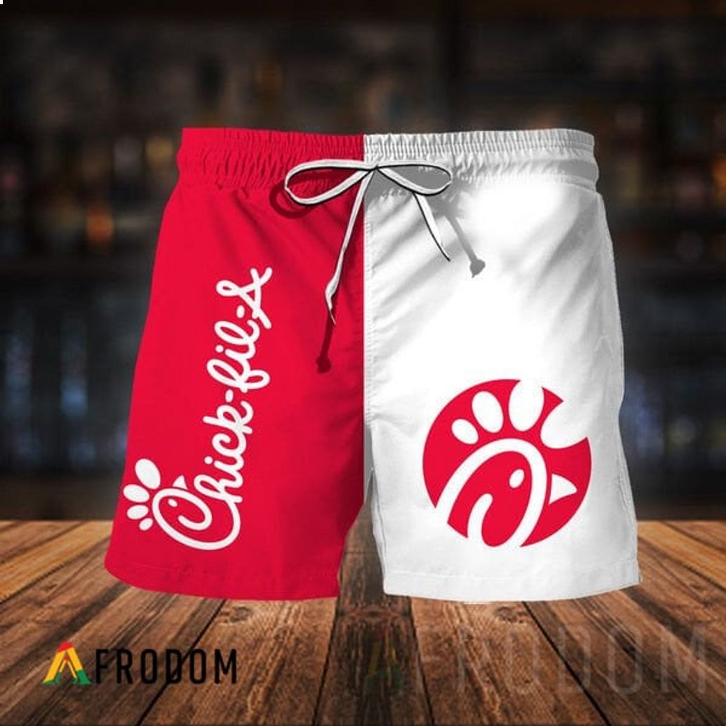 Vintage Chick-fil-A Classic Pants Hawaiian Short