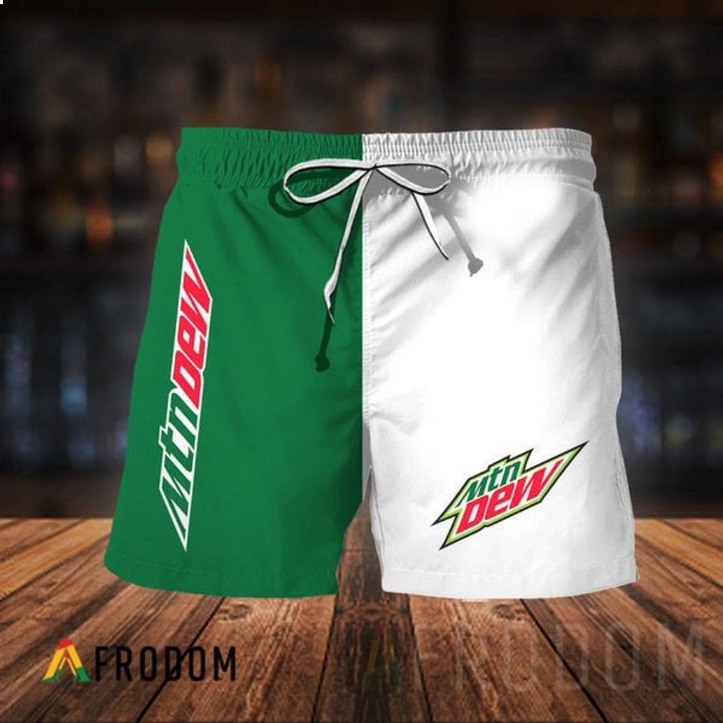 Vintage Mountain Dew Classic Hawaiian Short