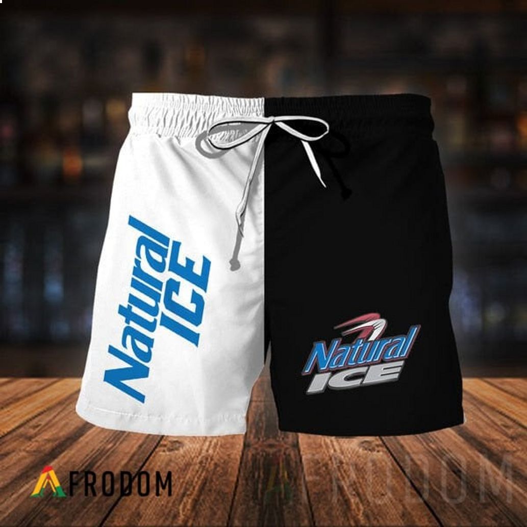 Vintage Natural Ice Beer Classic Pants Hawaiian Short