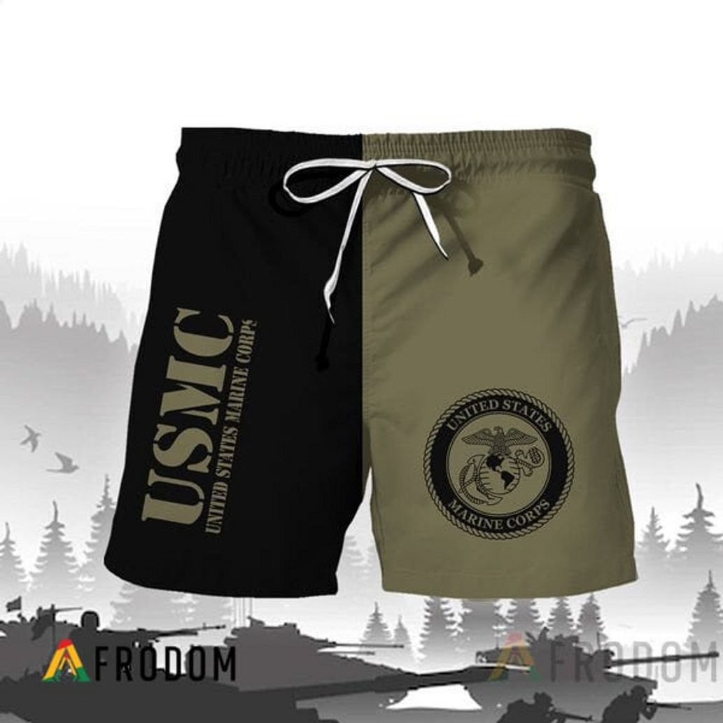 Vintage US Marine Corps Hawaiian Short