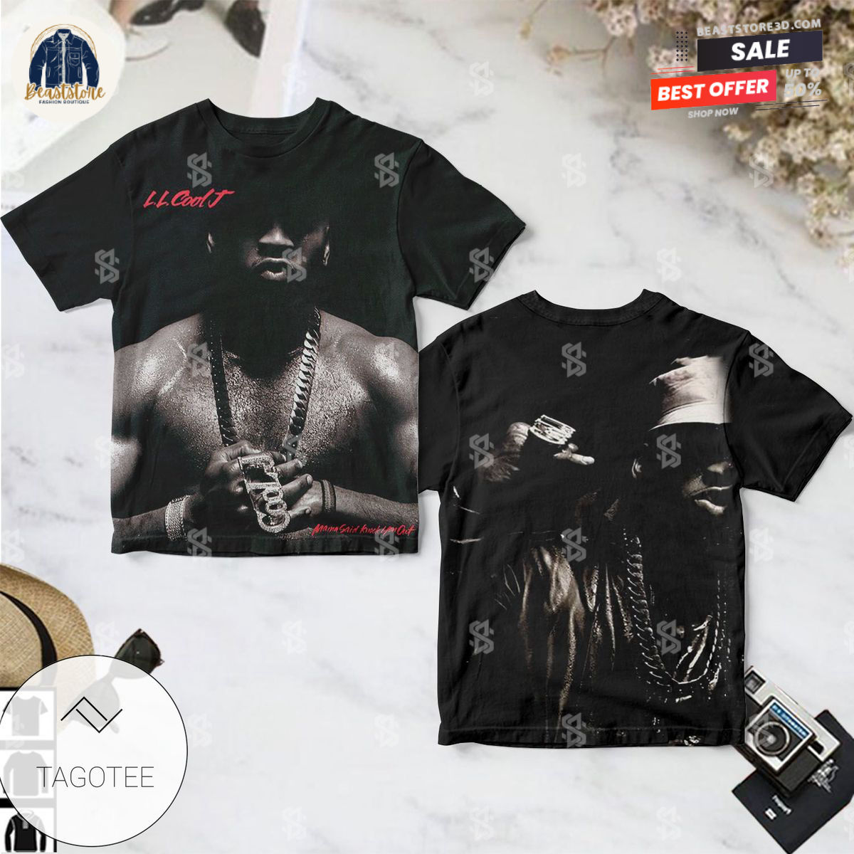 LL Cool J Mama Said Knock You Out Album Cover Shirt 3D