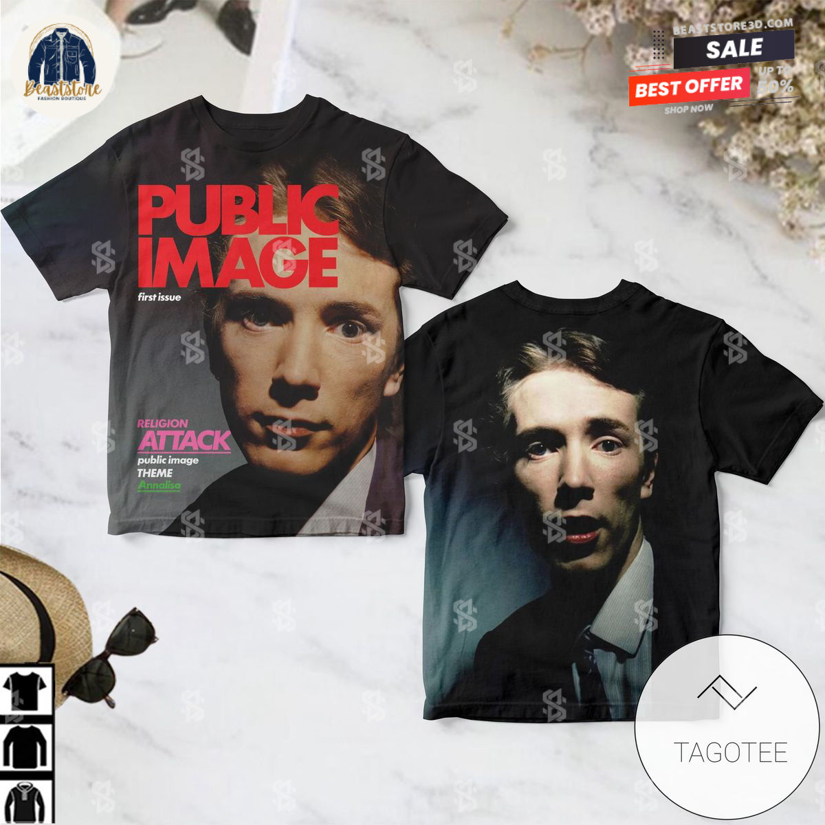 Public Image Ltd First Issue Album Cover Shirt 3D