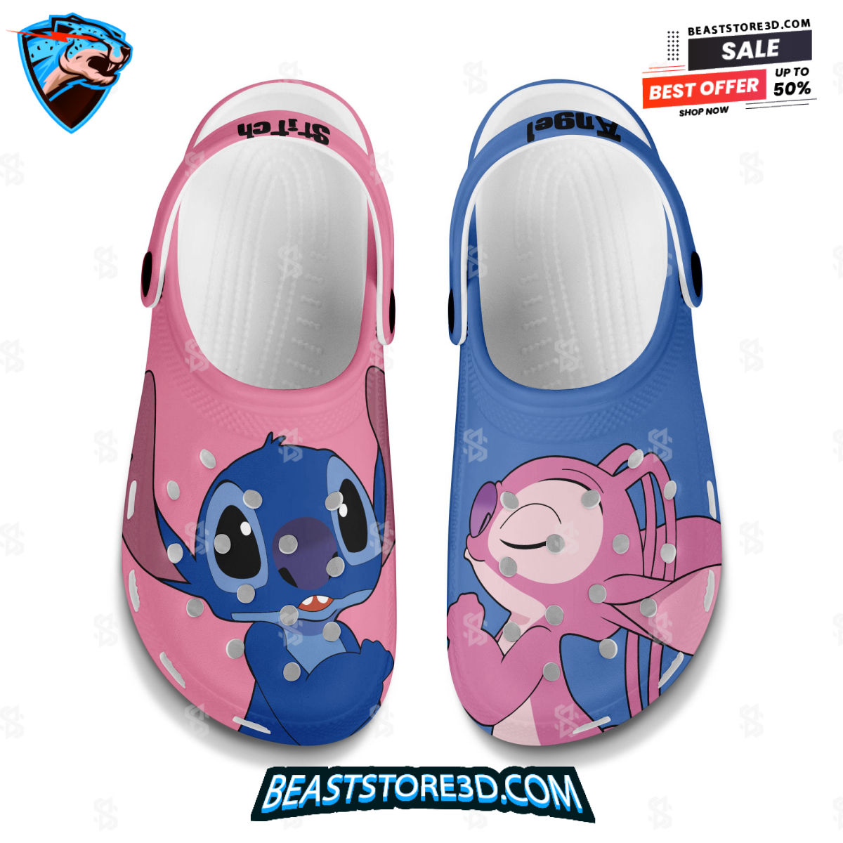 [HOT SALE] Lilo Stitch Crocs Crocband Shoes