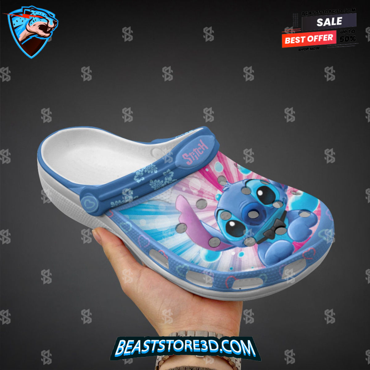 [HOT SALE] Lilo Stitch Crocs Crocband Shoes