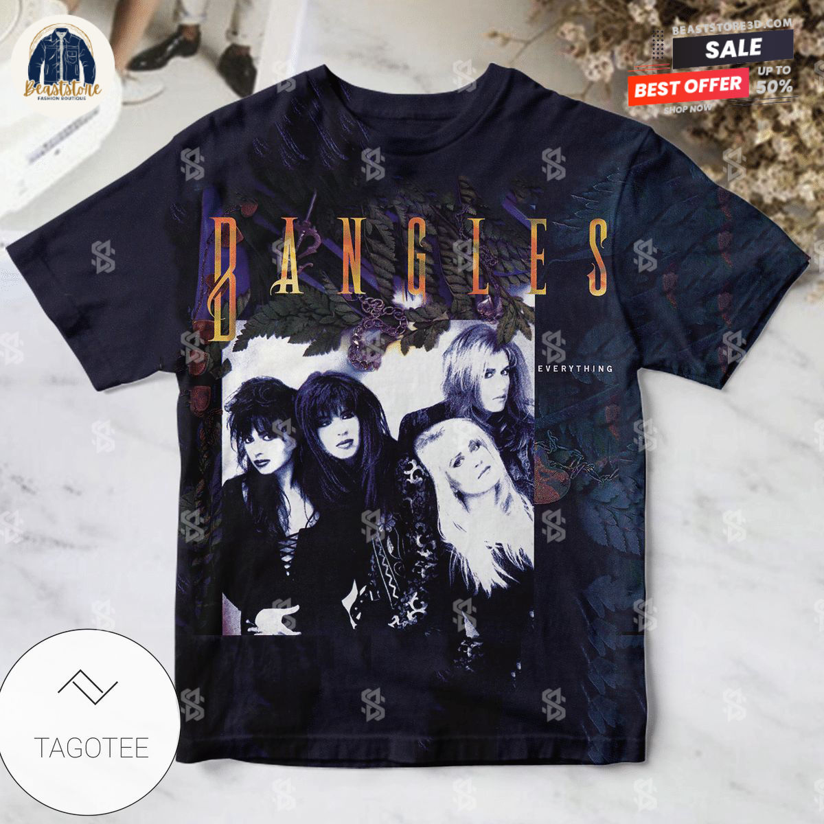 The Bangles Everything Album Cover Shirt 3D