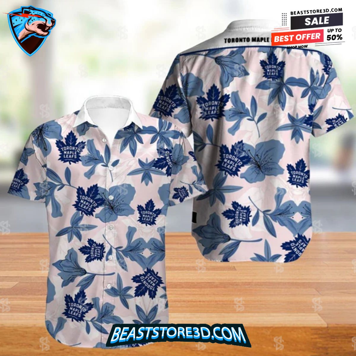 Toronto Maple Leafs Hawaiian Shirt